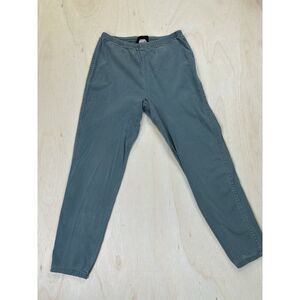 Vintage Slim Womens Medium Pants Green vintage Blue